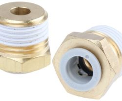 Đầu nối khí nhanh 10mm đầu ren 1/2inch SMC KQ2H10-04AS